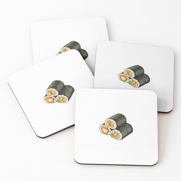 Item preview, Delicious Sushi Roll Illustration – High-Quality Food Art PNG designed and sold by Diksharthic.
