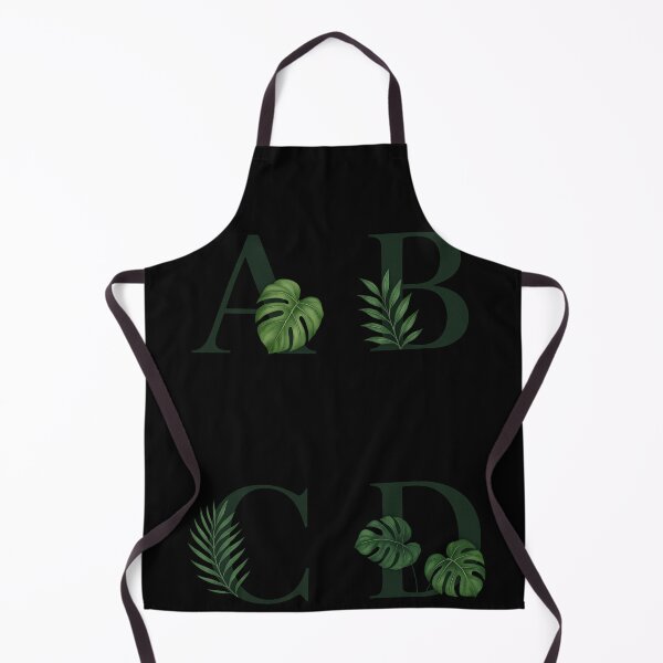 Item preview, A B C D Tropical Letters – Botanical Monogram Alphabet Design designed and sold by astersgraphics.