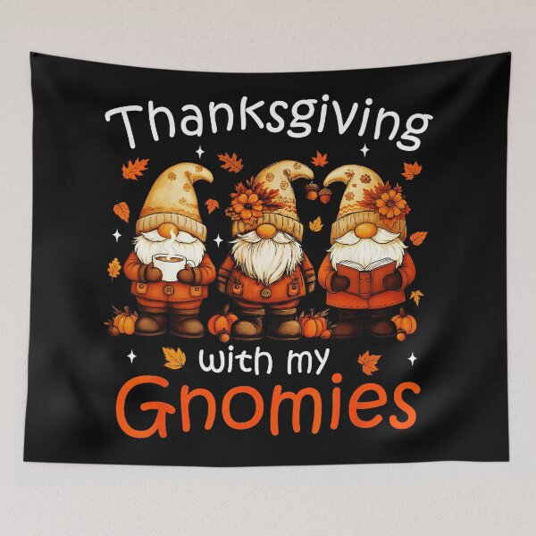 Item preview, Funny Thanksgiving With My Gnomies Cute Gnome Fall Wos  designed and sold by JEFDodsonArt.