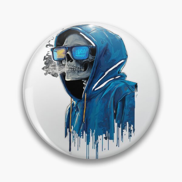 Artikelvorschau, Cooler Neon-Skelett-Hoodie-Aufkleber entworfen und verkauft von Gscode.