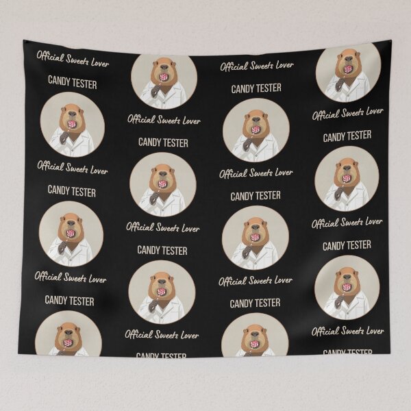 Item preview, Candy Tester, Capybara - Official Sweets Lover designed and sold by Sir Capy B.