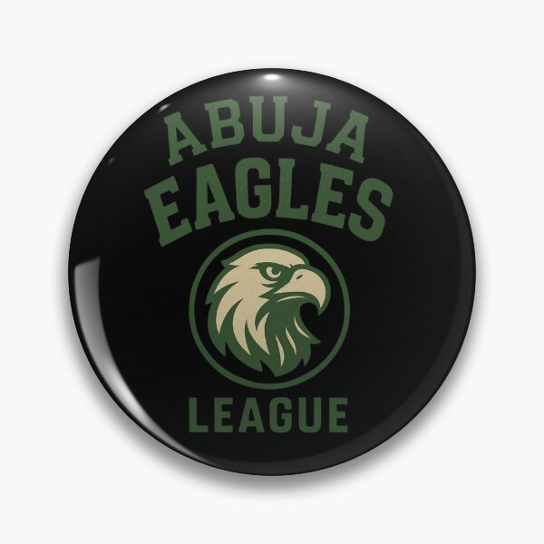 Item preview, Abuja Eagles League – Vintage Sports Team Logo Design designed and sold by astersgraphics.