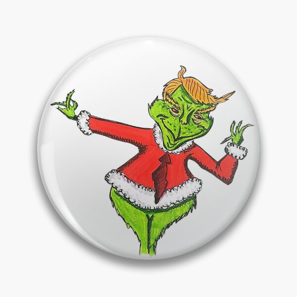 Artikelvorschau, Donald Grinch Trump – auch bekannt als Grump entworfen und verkauft von Wicked Awesome Arts.