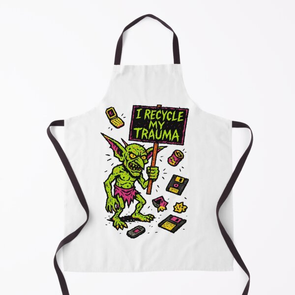 Item preview, Funny Goblin Recycle Trauma Meme designed and sold by TwillTees.