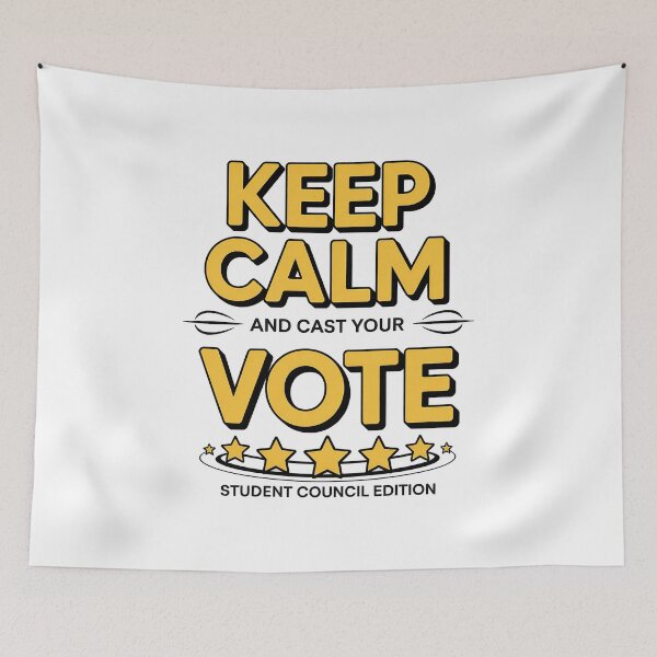 Item preview, Student Council School Student Organization Class President  designed and sold by estellaken.