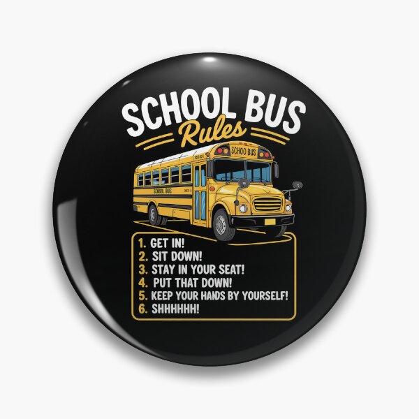 Item preview, Rules Work School BusDriver  designed and sold by ReadySide.