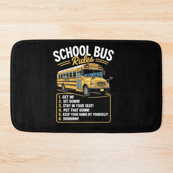 Item preview, Rules Work School BusDriver  designed and sold by ReadySide.