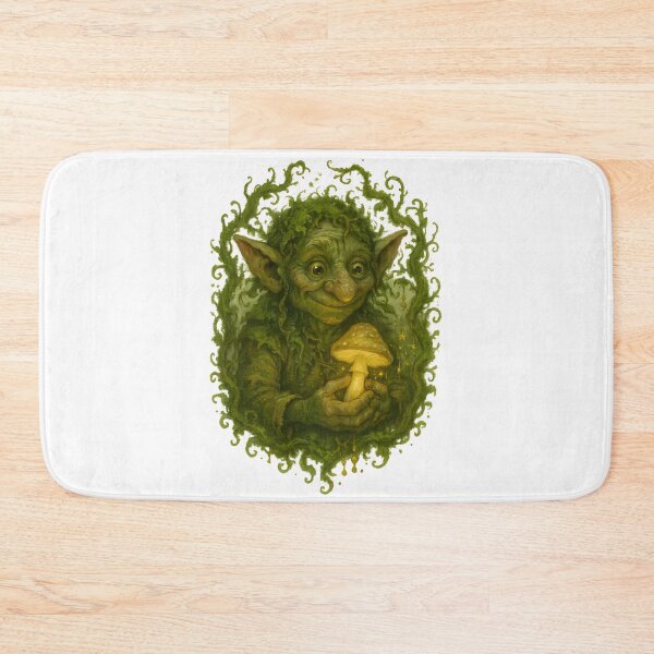 Item preview, Whimsical Goblincore Mushroom Goblin designed and sold by TwillTees.