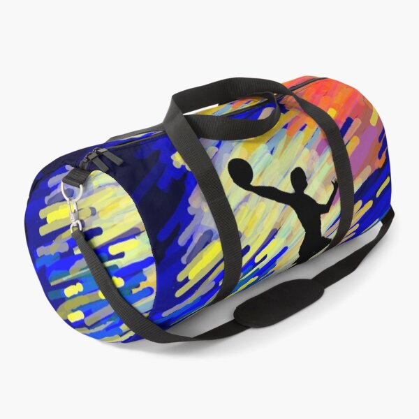 Item preview, Slam Dunk Silhouette - Abstract Brush Stroke Basketball Art designed and sold by denip.