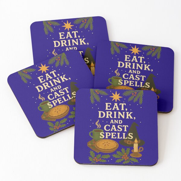 Item preview, Eat, Drink and Cast Spells designed and sold by Miagolio.