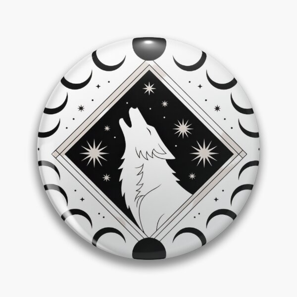 Item preview, Wolf in moon designed and sold by Toonwhirl creations .