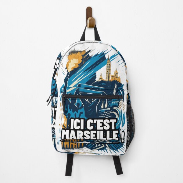 Item preview, Ici c'est Marseille Football fans designed and sold by SPORT NATION ART.