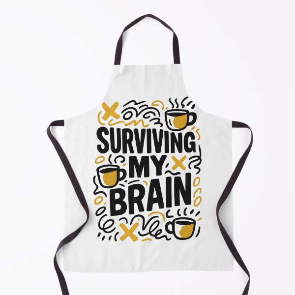 Item preview, Sarcastic Mental Health Surviving My Brain designed and sold by TwillTees.