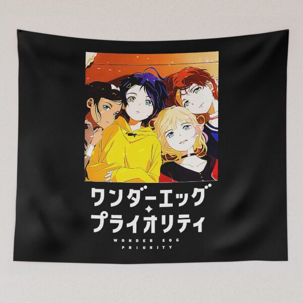 Item preview, Wonder Egg Priority Main Cast Poster designed and sold by angelaterson.