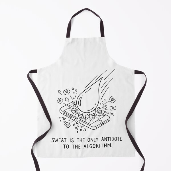 Item preview, Sweat Destroys Algorithm - Minimalist Fitness Quote designed and sold by BloomKind.