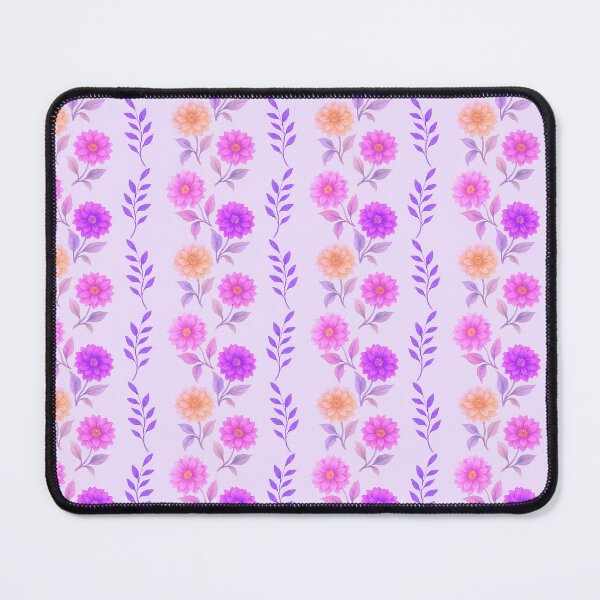 Item preview, Dahlia Stripes Lavender designed and sold by SilverPegasus.