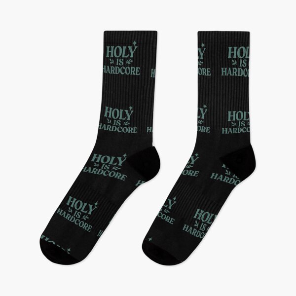 Item preview, Holy Is Hardcore – Bold Christian Aesthetic Design designed and sold by astersgraphics.