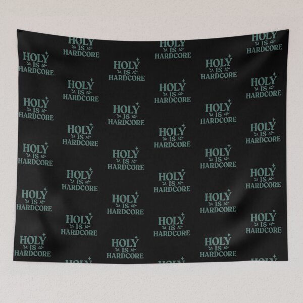 Item preview, Holy Is Hardcore – Bold Christian Aesthetic Design designed and sold by astersgraphics.