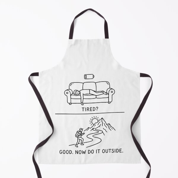 Item preview, Tired Good Do It Outside - Minimalist Quote designed and sold by BloomKind.