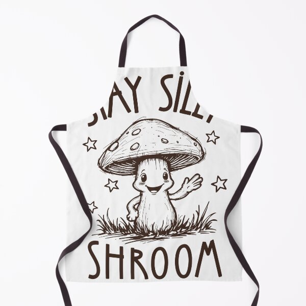 Item preview, Stay Silly Shroom Cute Mushroom Doodle designed and sold by TeeVerse27.