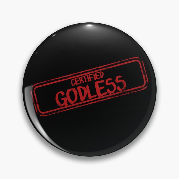 Item preview, Certified Godless designed and sold by Hellbilly Designs.