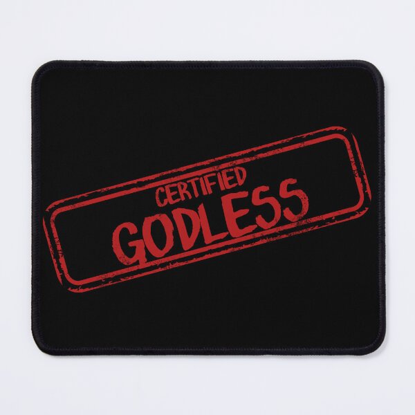 Item preview, Certified Godless designed and sold by Hellbilly Designs.