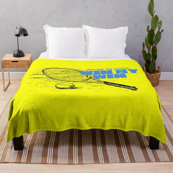 Item preview, Point by Point, Win by Win – Motivational Tennis Quote Design designed and sold by VoleyonClay.