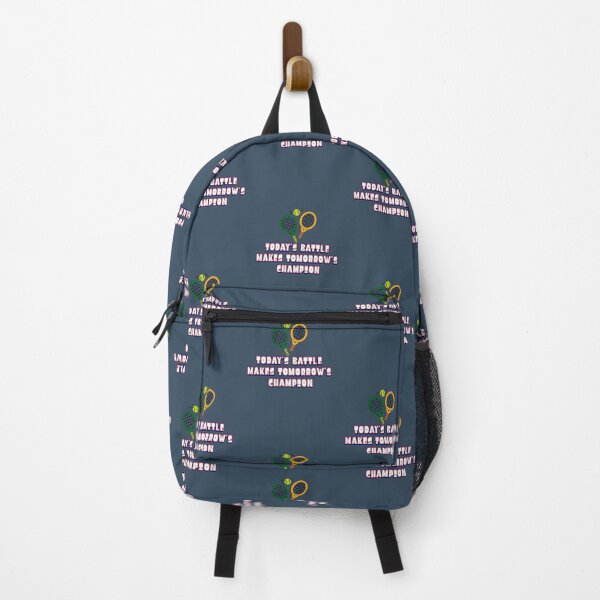 Item preview, Today’s Battle Makes Tomorrow’s Champion – Motivational Tennis Quote Design designed and sold by VoleyonClay.
