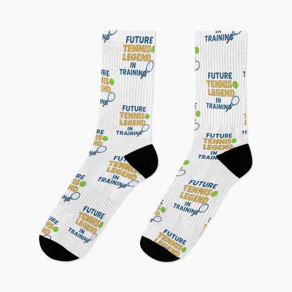 Item preview, Future Tennis Legend in Training – Motivational Tennis Quote Design designed and sold by VoleyonClay.