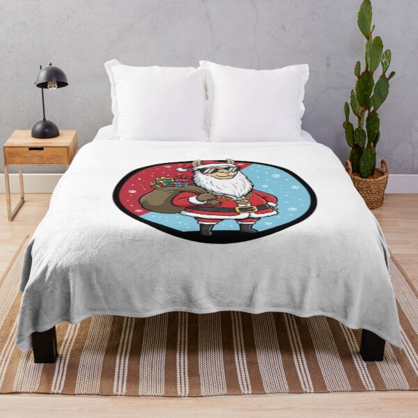 Item preview, Santa Llama – Christmas Magic with Llama Swag designed and sold by MiszungART.