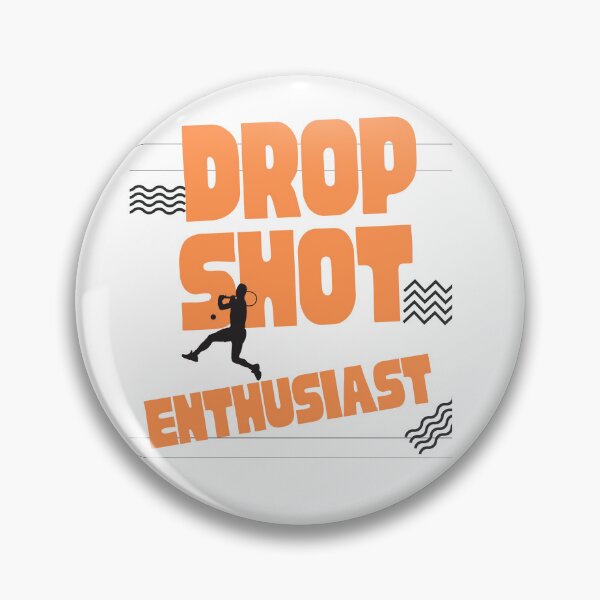 Item preview, Drop Shot Enthusiast – Minimal Tennis Quote Design designed and sold by VoleyonClay.