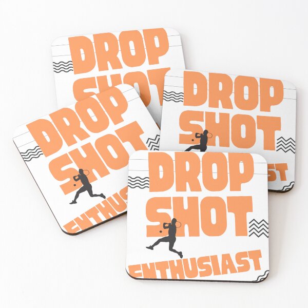 Item preview, Drop Shot Enthusiast – Minimal Tennis Quote Design designed and sold by VoleyonClay.