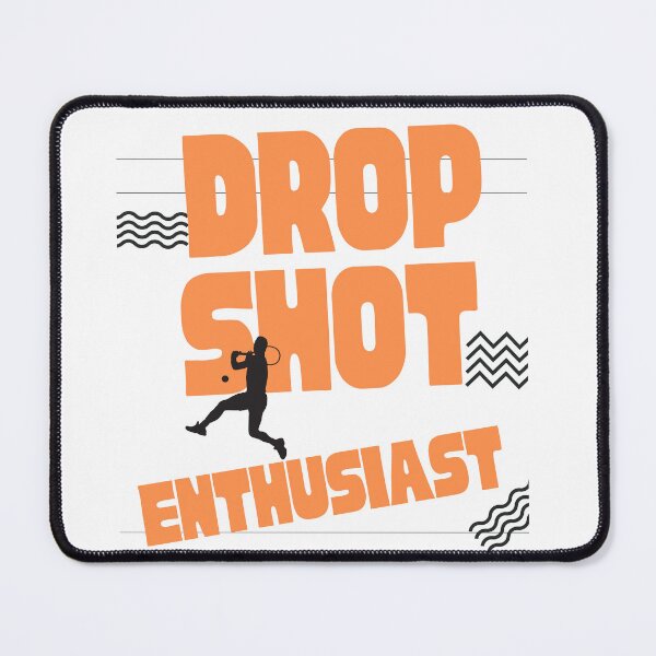 Item preview, Drop Shot Enthusiast – Minimal Tennis Quote Design designed and sold by VoleyonClay.