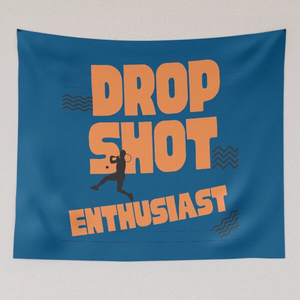 Item preview, Drop Shot Enthusiast – Minimal Tennis Quote Design designed and sold by VoleyonClay.