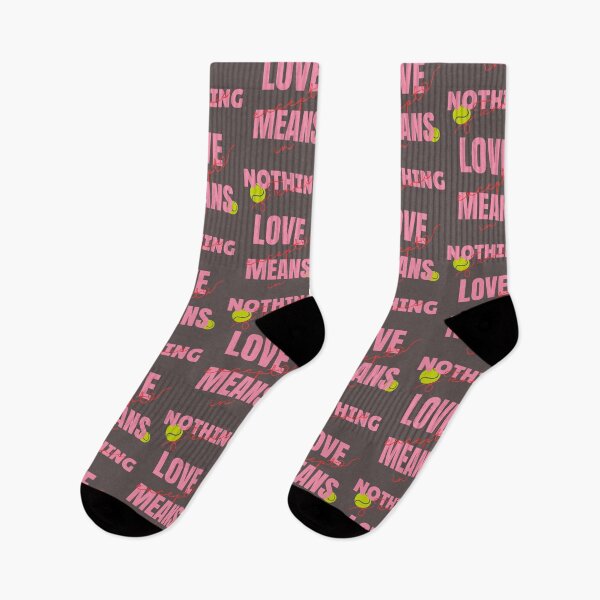 Item preview, Love Means Nothing… Except in Tennis – Funny Tennis Quote Design designed and sold by VoleyonClay.