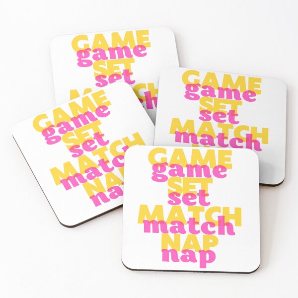 Item preview, Game, Set, Match… Nap – Funny Tennis Quote Design designed and sold by VoleyonClay.