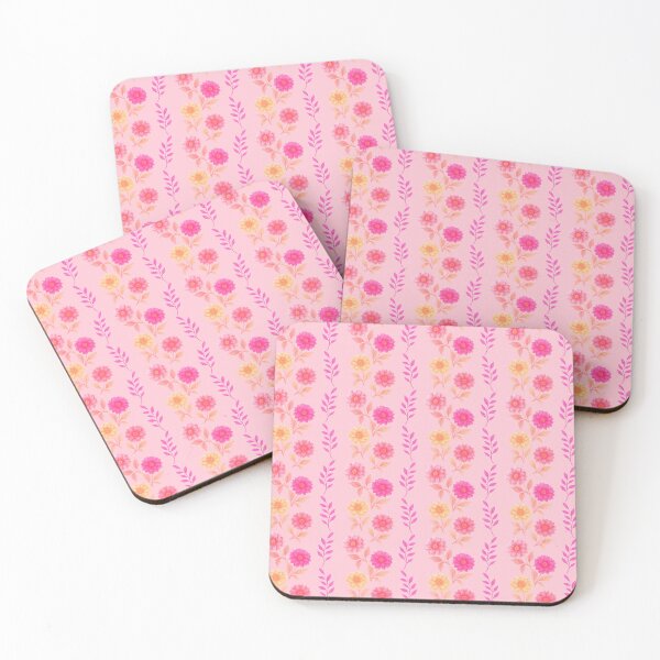 Item preview, Dahlia Stripes Pink designed and sold by SilverPegasus.