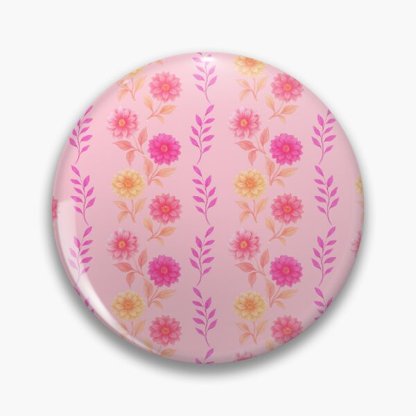 Item preview, Dahlia Stripes Pink designed and sold by SilverPegasus.