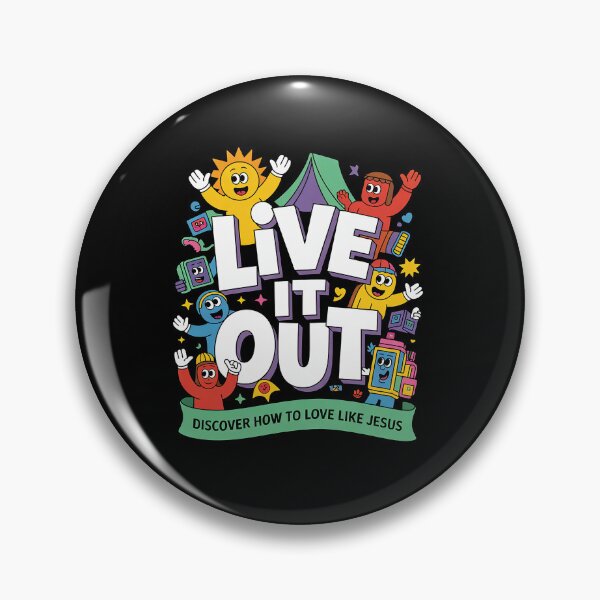 Item preview, Live it Out Bible School VBS 2025 Christian Youth Camp  designed and sold by milanforbes.