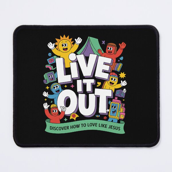 Item preview, Live it Out Bible School VBS 2025 Christian Youth Camp designed and sold by milanforbes.