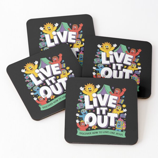 Item preview, Live it Out Bible School VBS 2025 Christian Youth Camp  designed and sold by milanforbes.