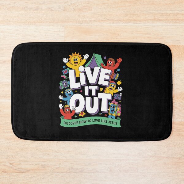 Item preview, Live it Out Bible School VBS 2025 Christian Youth Camp  designed and sold by milanforbes.