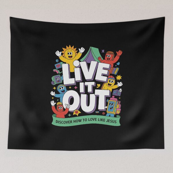 Item preview, Live it Out Bible School VBS 2025 Christian Youth Camp  designed and sold by milanforbes.