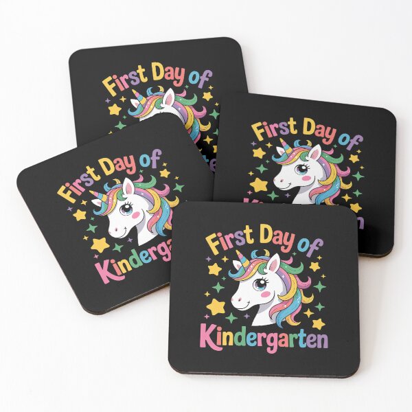 Item preview, Kids Unicorn First Day Of Kindergarten First Day Girls Toddlers designed and sold by TiredPack.