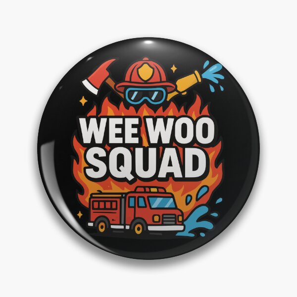 Item preview, Wee Woo Squad Fire Department designed and sold by Lichtisign.