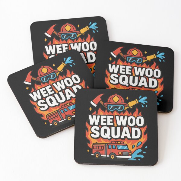Item preview, Wee Woo Squad Fire Department designed and sold by Lichtisign.