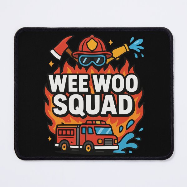 Item preview, Wee Woo Squad Fire Department designed and sold by Lichtisign.
