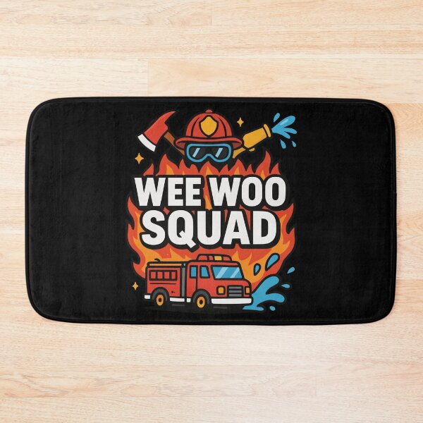Item preview, Wee Woo Squad Fire Department designed and sold by Lichtisign.
