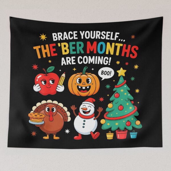 Item preview, Funny The Ber Months Are Coming Seasonal Holiday Festive  designed and sold by JEFDodsonArt.