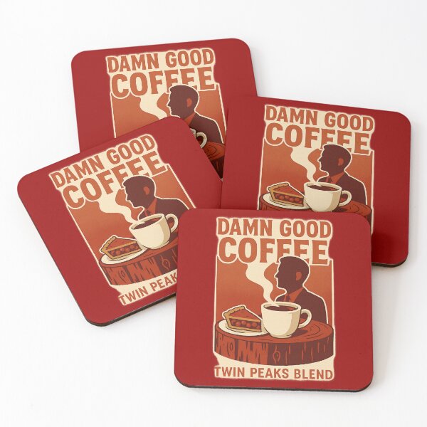 Item preview, "DAMN GOOD COFFEE” – Agent Cooper Tribute designed and sold by peaknerd.